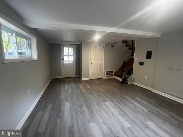 583 Tabernacle Road Medford, NJ 08055 - Photo 33 of 36 a view of a room with wooden floor and a window