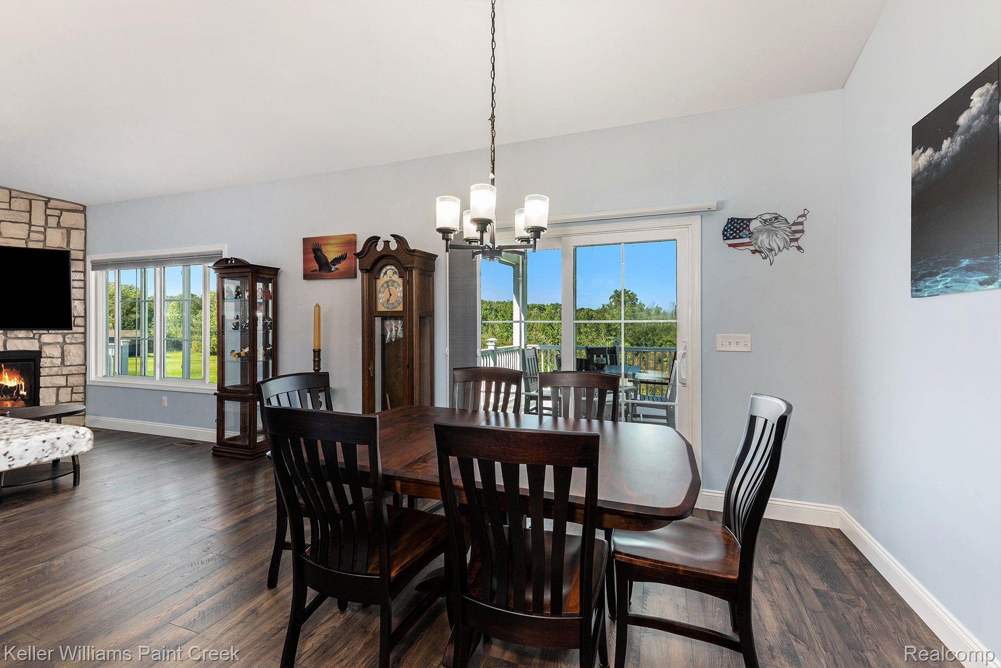 4098 Neuman Road St. Clair, MI 48079 - Photo 14 of 58 Dinning area looking out to Covered Balcony