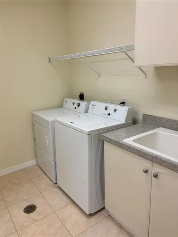 a view of hallway with shower