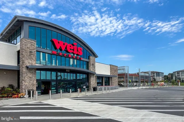 a view of a street sign