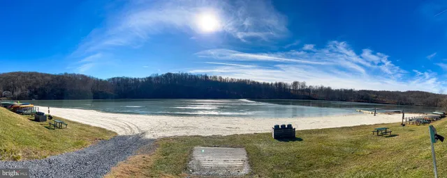 a view of a brick building with many windows