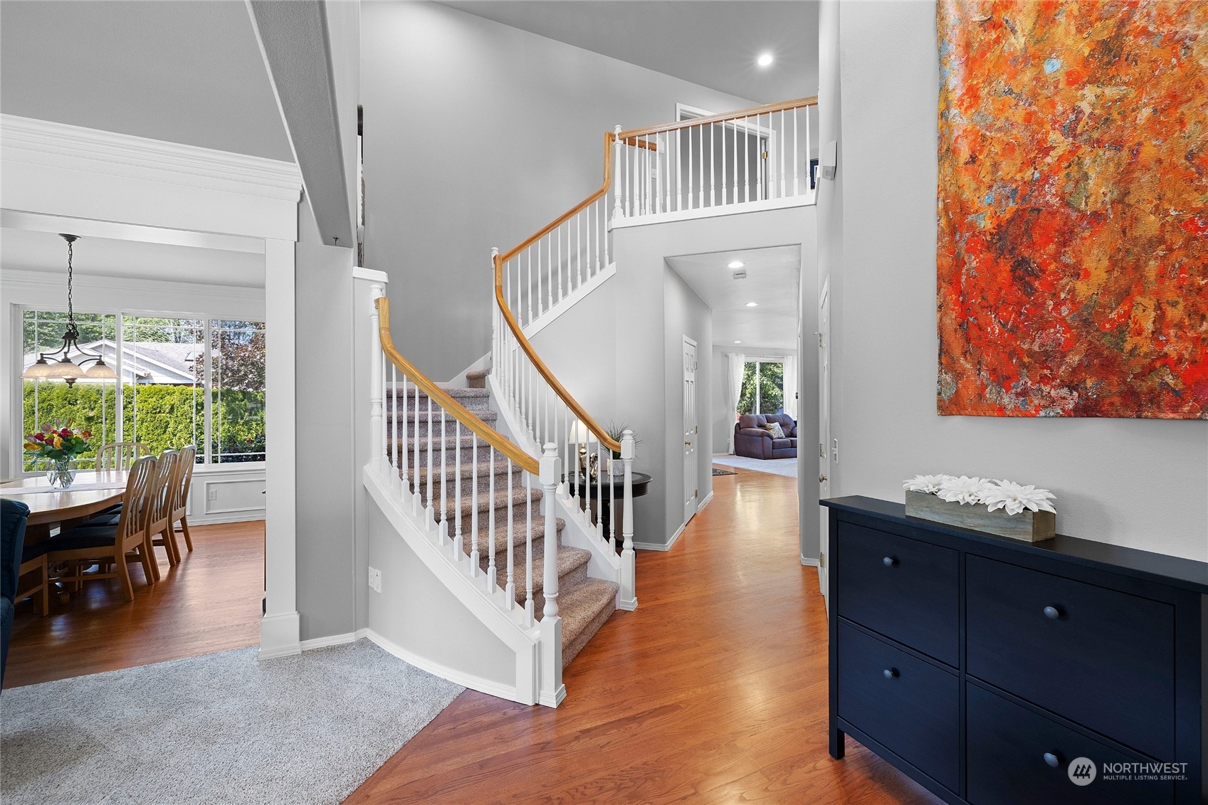 1427 236th Street Southeast Bothell, WA 98021 - Photo 3 of 40 a view of a hallway with seating area