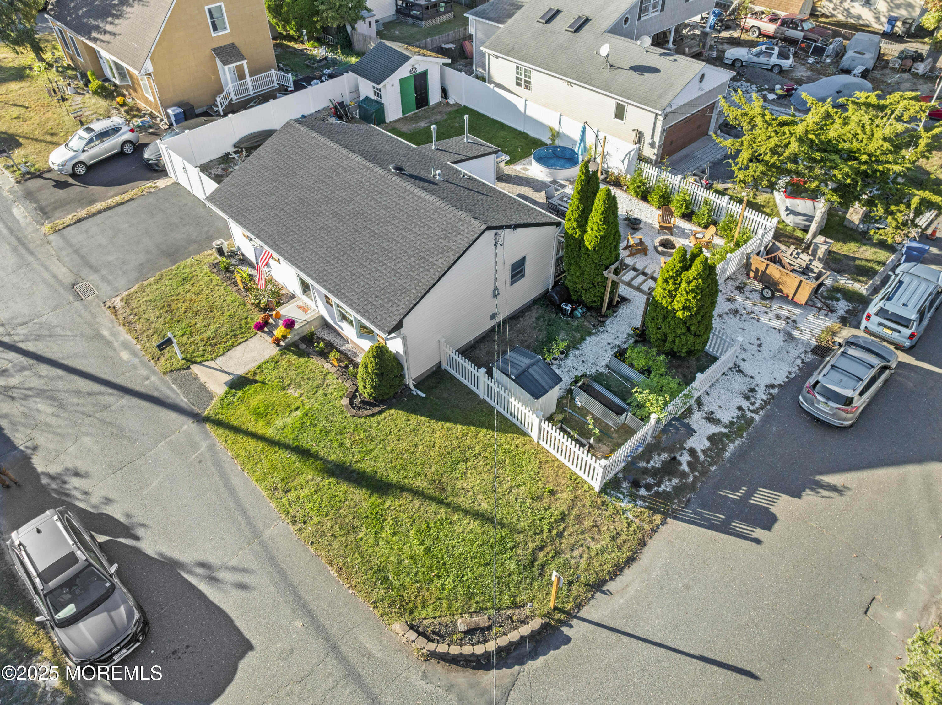 240 Timberline Road Toms River, NJ 08753 - Photo 4 of 25 an aerial view of a house with a garden and mountain view