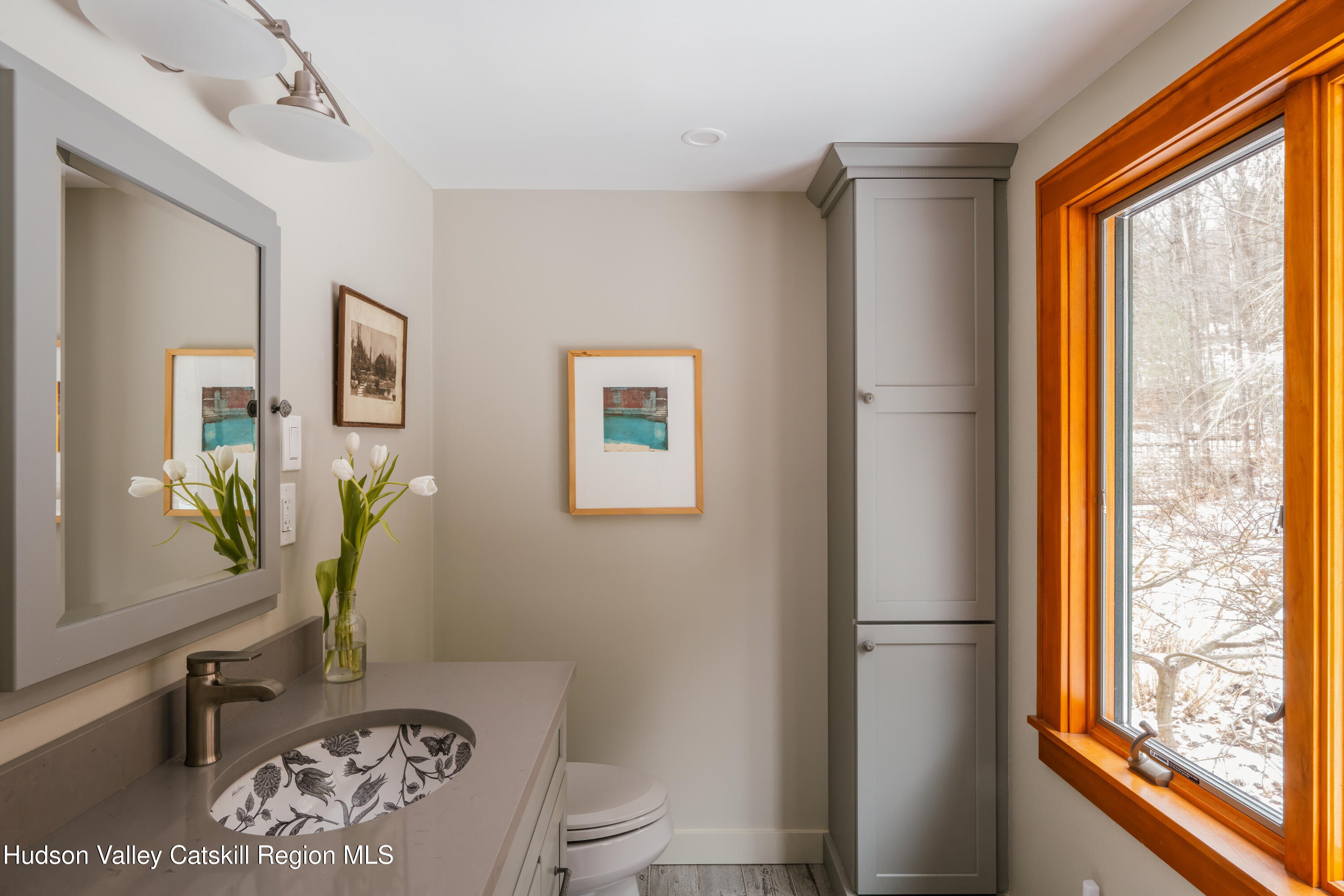 72 High Point Mountain Road West Shokan, NY 12494 - Photo 11 of 33 a white toilet sitting next to a window