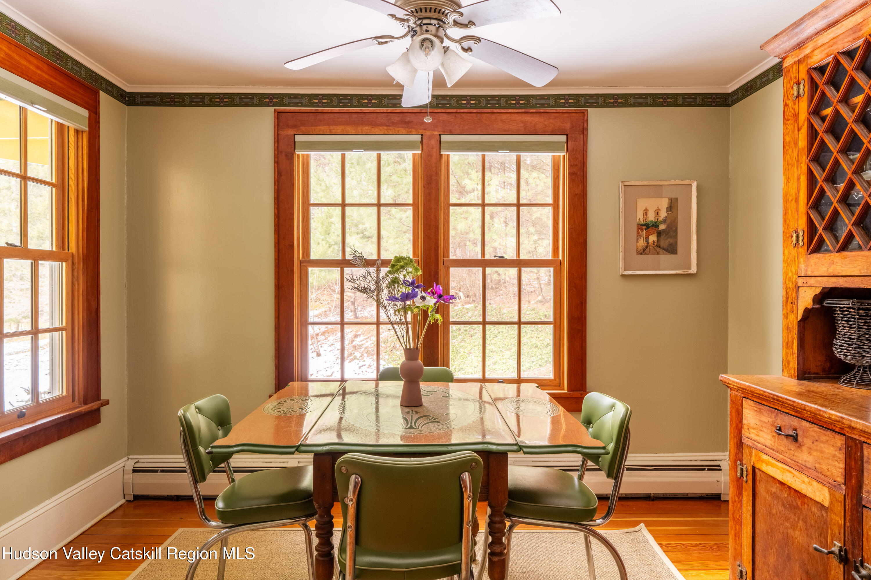 72 High Point Mountain Road West Shokan, NY 12494 - Photo 15 of 33 a view of a dining room with furniture window and outside view