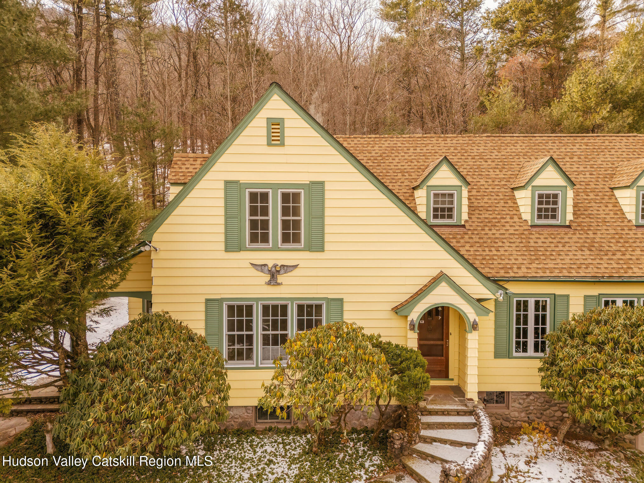 72 High Point Mountain Road West Shokan, NY 12494 - Photo 3 of 33 a front view of a house with a yard