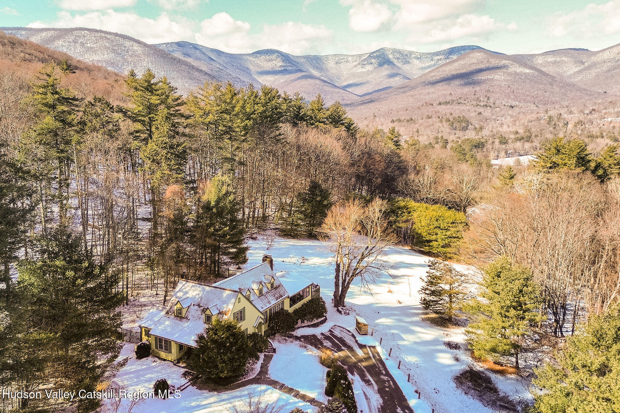 72 High Point Mountain Road West Shokan, NY 12494 - Photo 32 of 33 a view of a house with a mountain