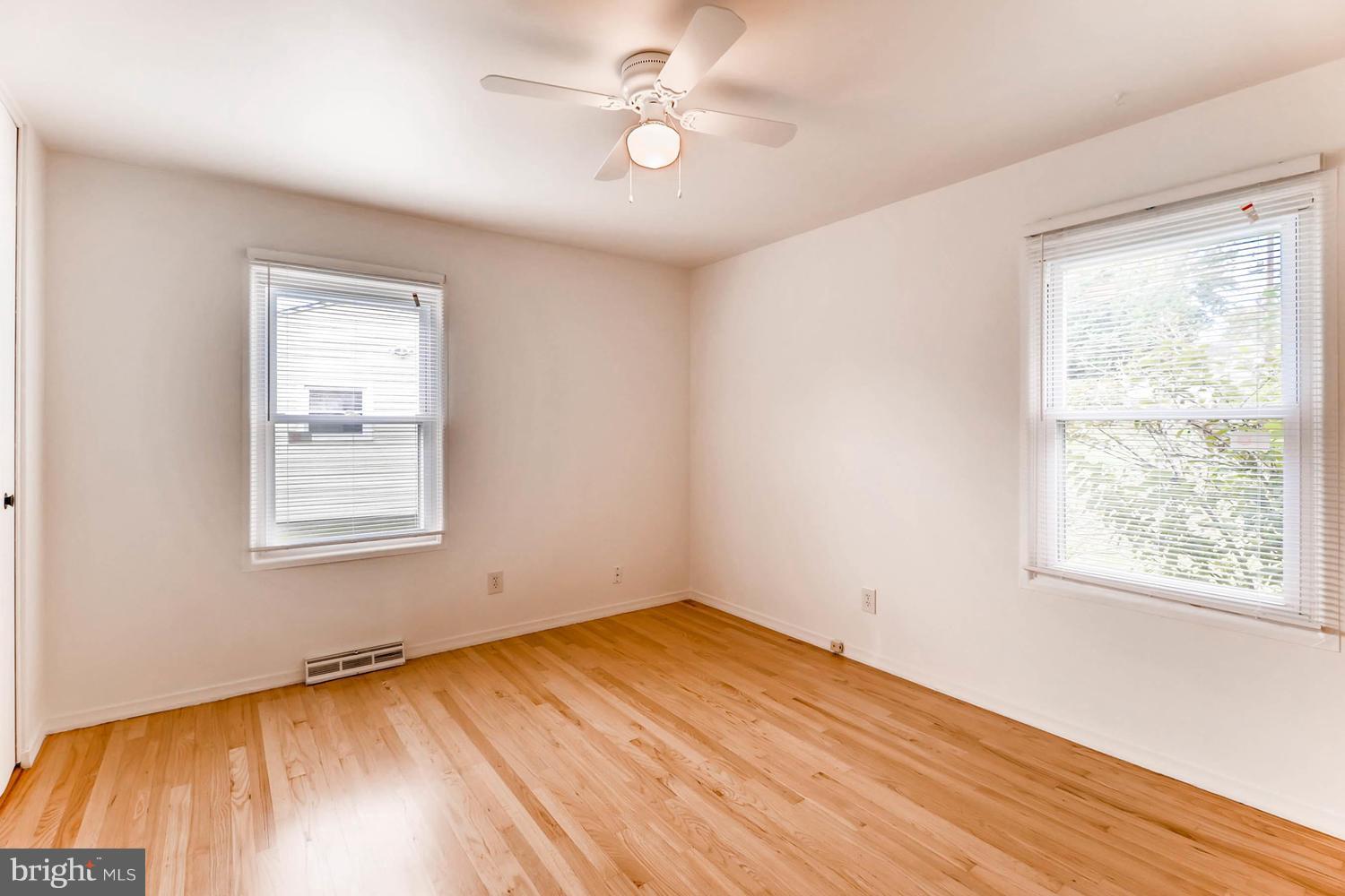 2008 Hanson Road Edgewood, MD 21040 - Photo 23 of 28 a view of empty room with wooden floor and fan