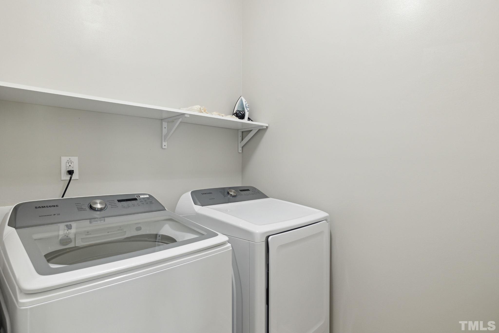 505 Miners Loop Sanford, NC 27330 - Photo 29 of 45 a utility room with dryer and washer