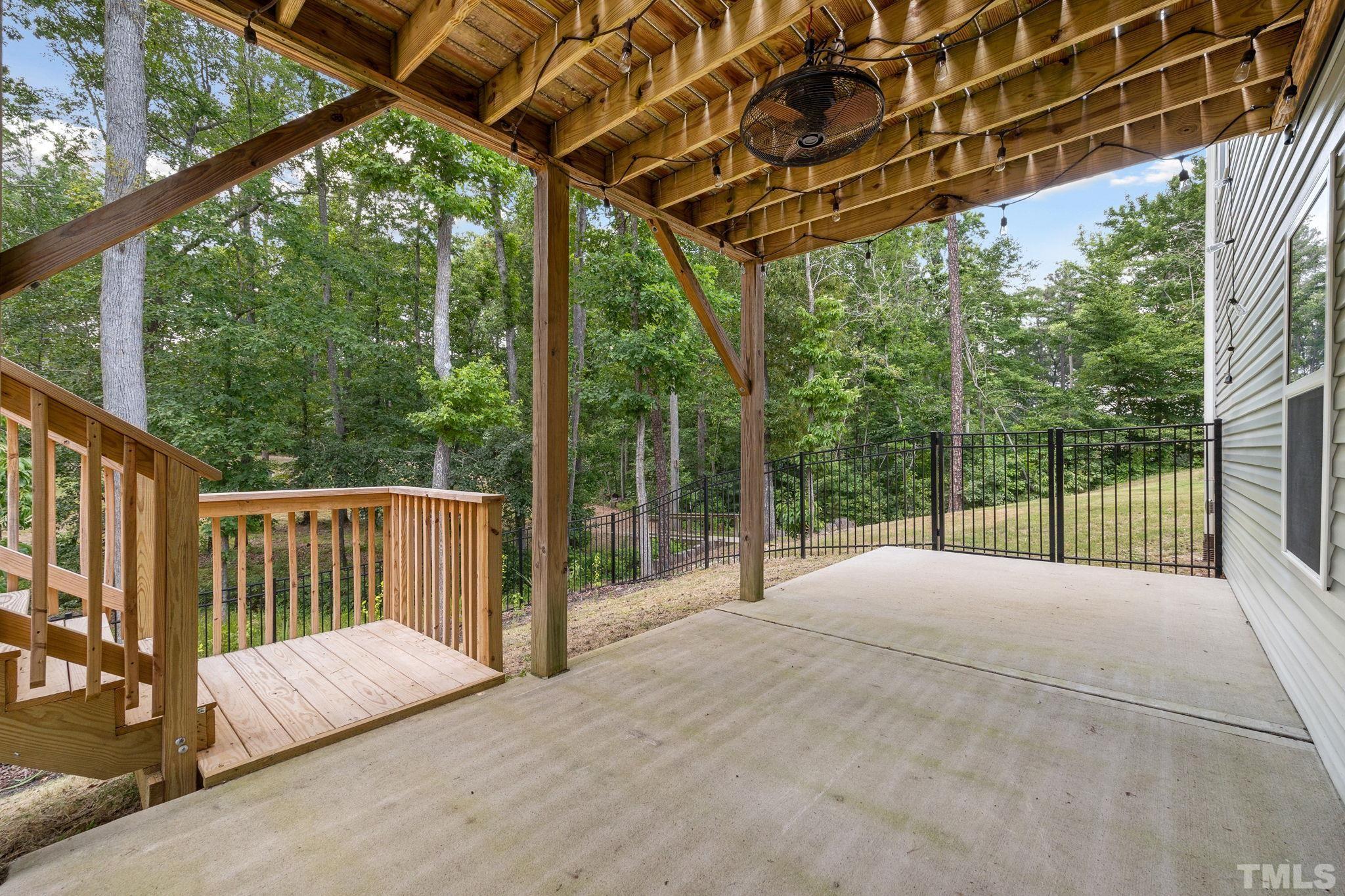 505 Miners Loop Sanford, NC 27330 - Photo 34 of 45 a view of a two chairs in the deck