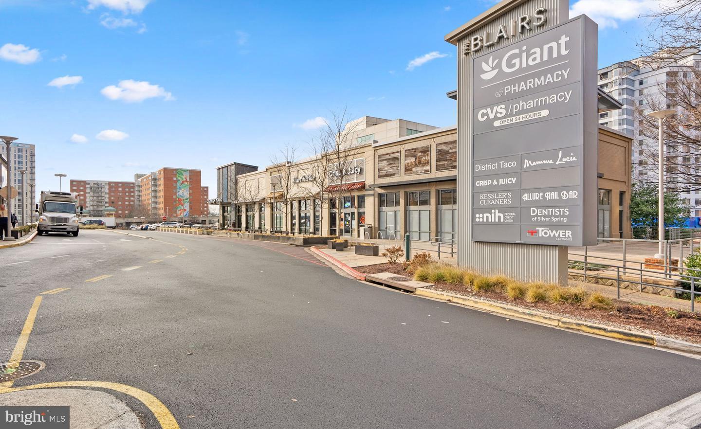 8720 Manchester Road, Unit 4 Silver Spring, MD 20901 - Photo 20 of 28 a view of a city with tall buildings