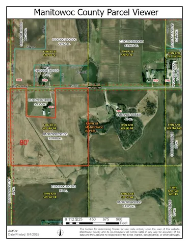 $321,900 | 8177 Middle Road, Manitowoc Rapids, WI 54220