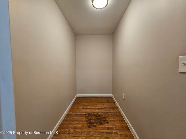 a bathroom with a rug