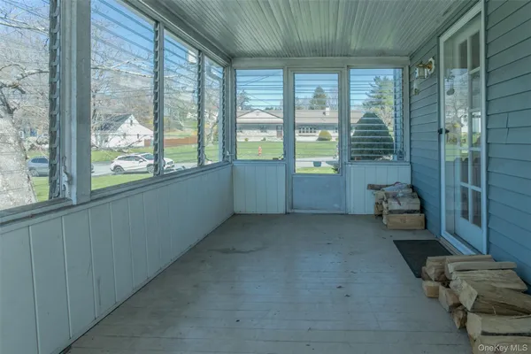 a room with window
