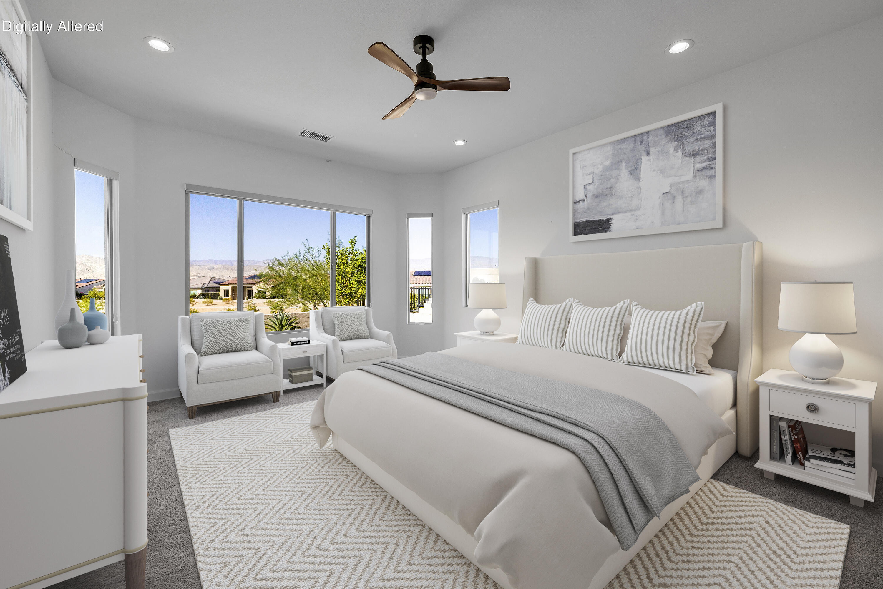 87 Zinfandel Rancho Mirage, CA 92270 - Photo 21 of 68 Virtually Staged Primary Bedroom
