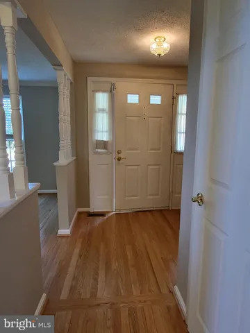 wooden floor in a gallery