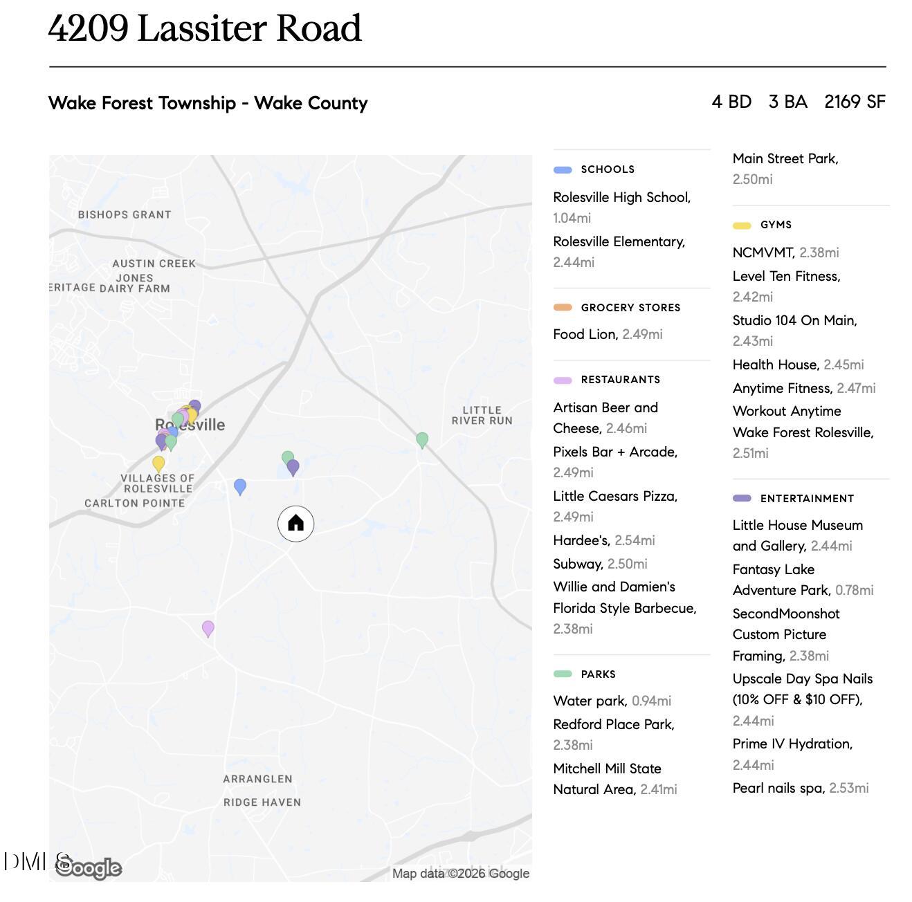 4209 Lassiter Road Wake Forest, NC 27587 - Photo 39 of 39