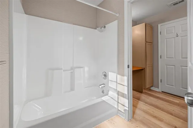 wooden floor in an empty room