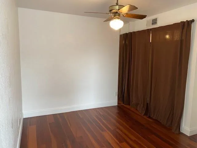 wooden floor in an empty room