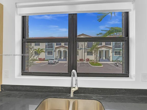 a view of front door