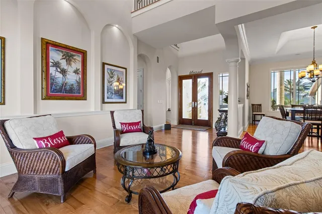 a kitchen with stainless steel appliances granite countertop a stove top oven a sink a counter space and cabinets