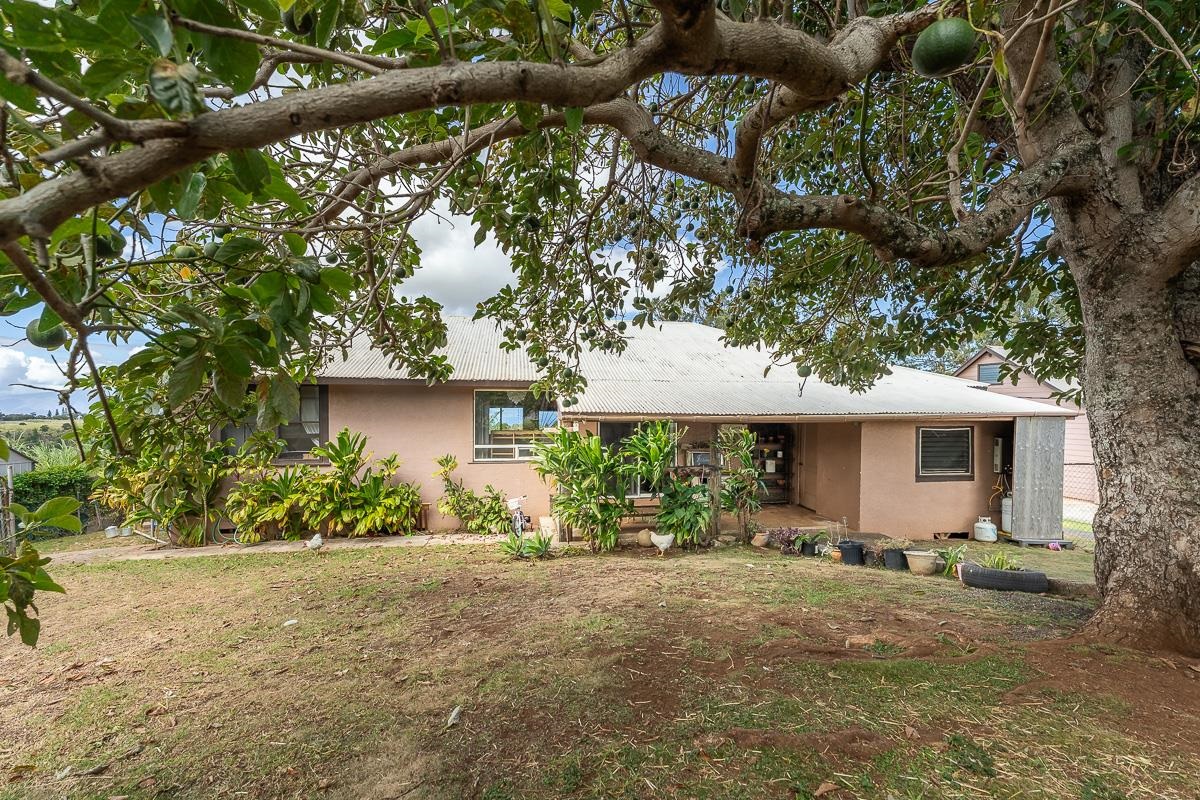 2970 Kailiili Road, Unit 1B Haiku, HI 96708 - Photo 23 of 47 a front view of a house with garden