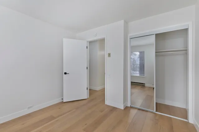 a room with furniture and windows