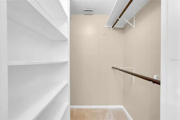 a view of walk in closet