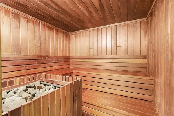 a view of a wooden floor door
