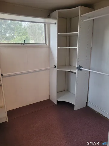 a view of a room and closet