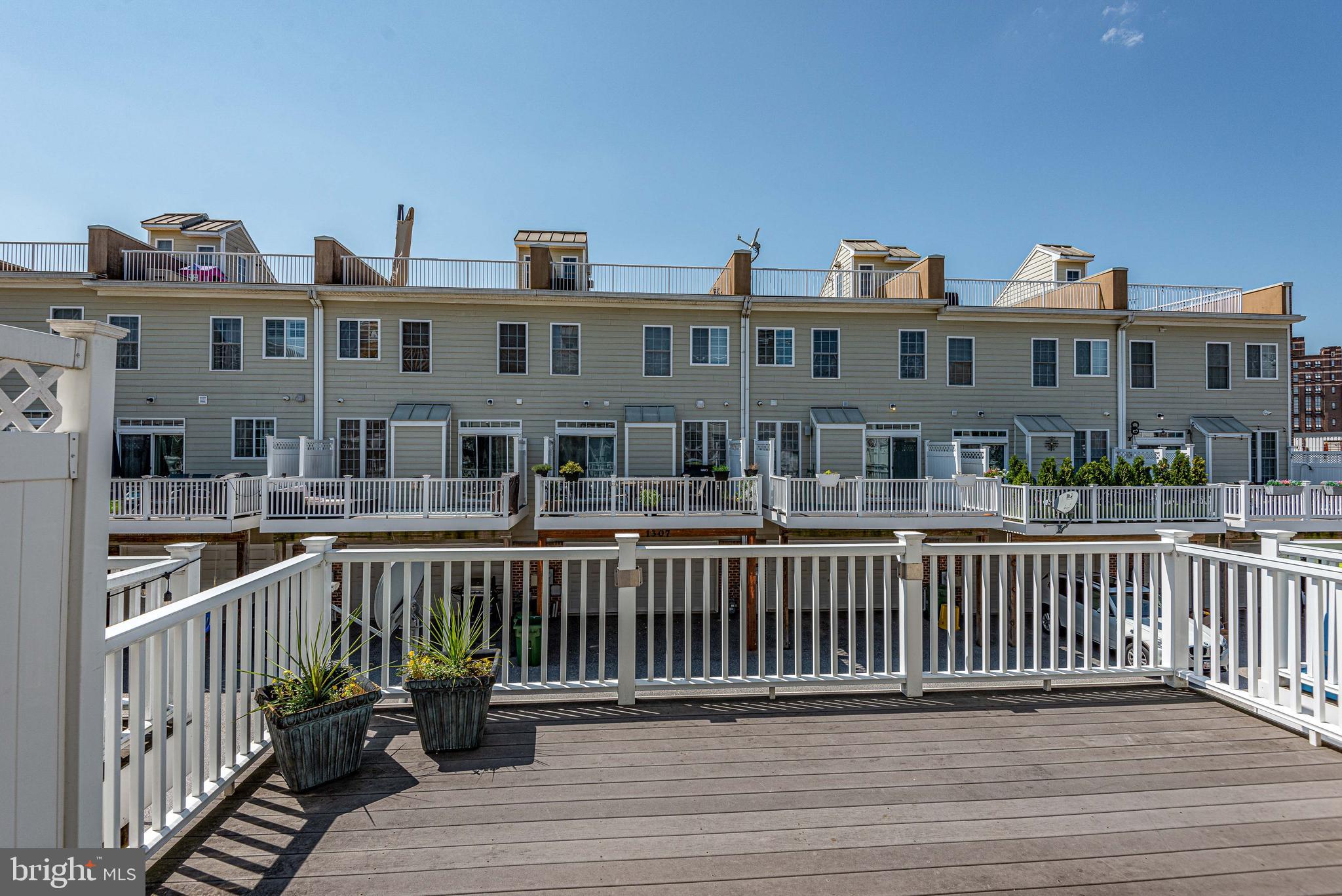 1306 Decatur Street Baltimore, MD 21230 - Photo 24 of 45 Large Deck for Grilling and Dining