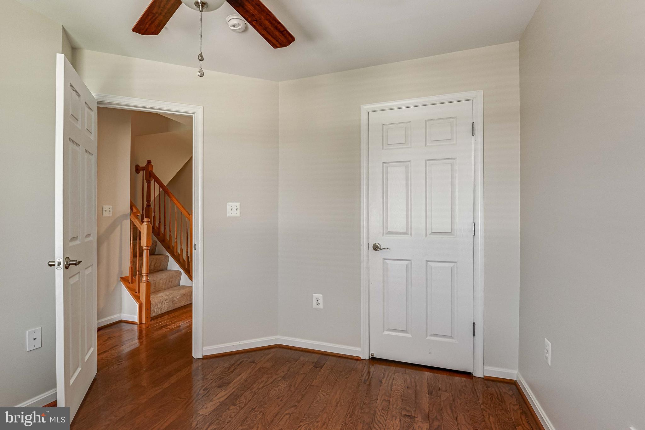 1306 Decatur Street Baltimore, MD 21230 - Photo 34 of 45 Closet, Ceiling Fan, Wood Floors