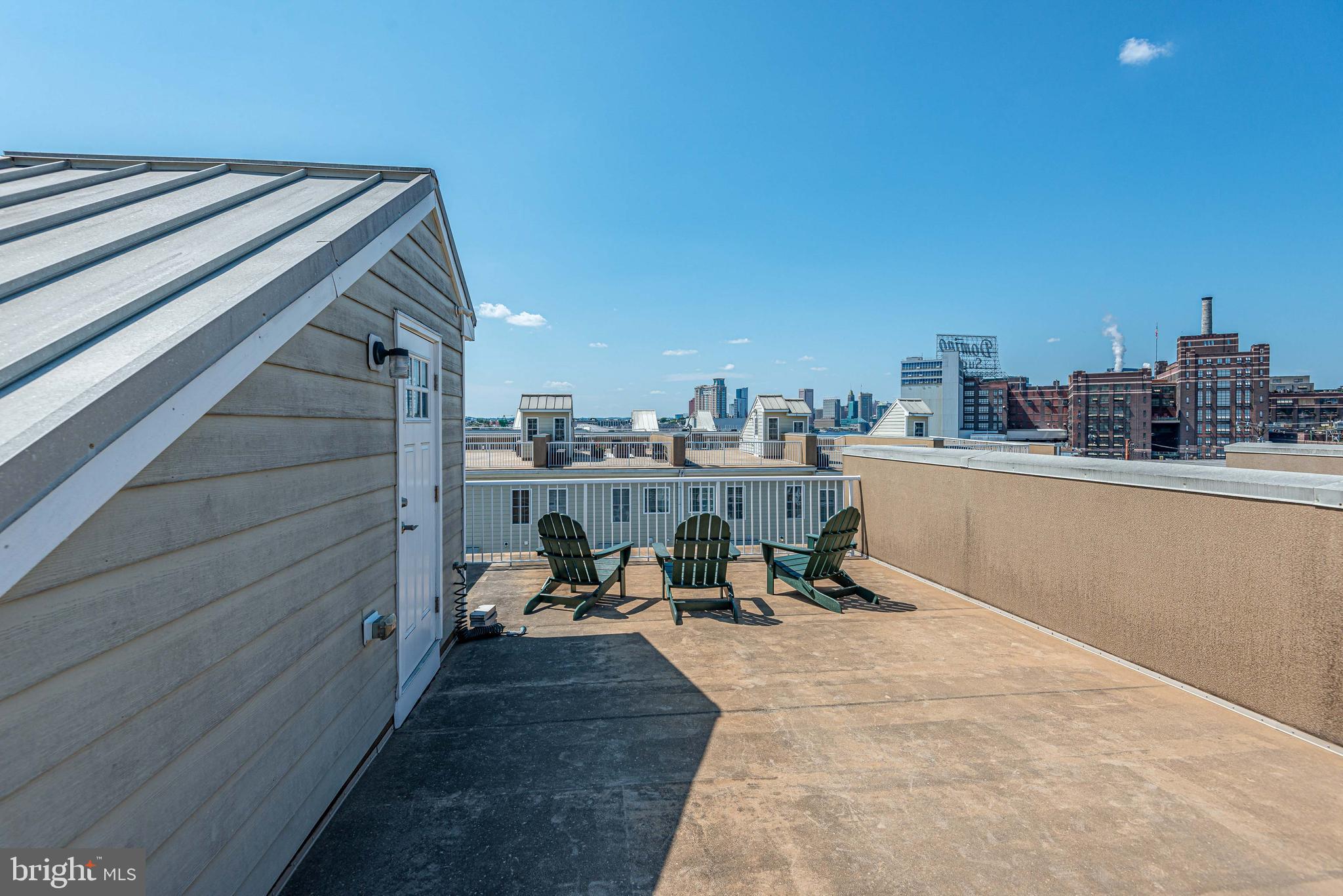1306 Decatur Street Baltimore, MD 21230 - Photo 39 of 45 Huge Rooftop Terrace with Iconic Views