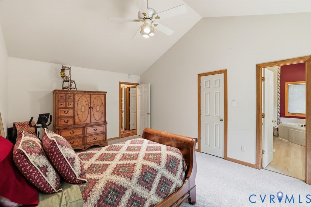 1061 Turkey Ridge Drive Moseley, VA 23120 - Photo 19 of 51 a bedroom with a bed and closet