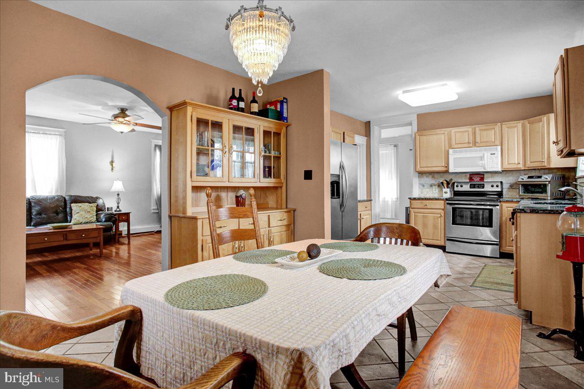 1336 Brooke Boulevard Reading, PA 19607 - Photo 11 of 29 Dining and kitchen and living room view