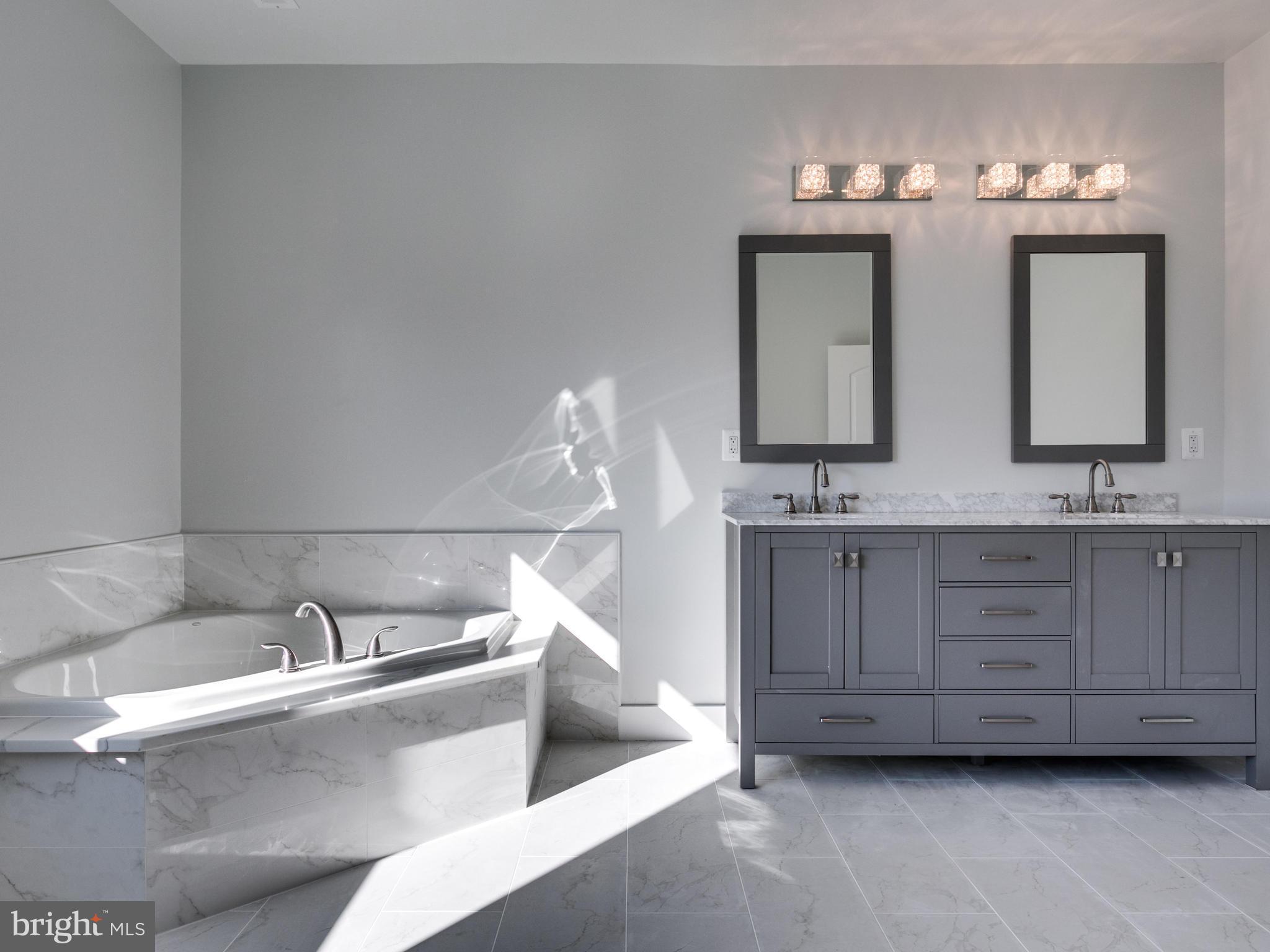 1901 Anderson Road Falls Church, VA 22043 - Photo 20 of 30 Master Bath w/ separate shower + soaking tub