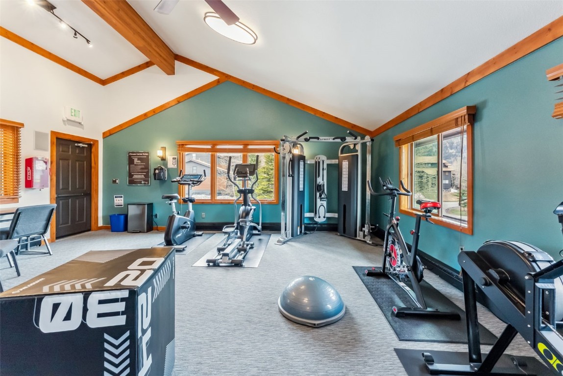 563 Bills Ranch Road Frisco, CO 80443 - Photo 49 of 50 Mountain Side Clubhouse Fitness Room