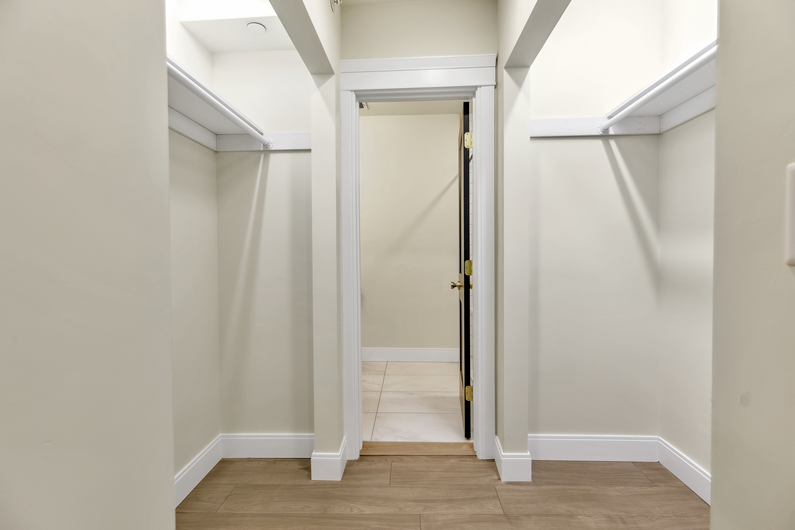 317 Canal Street, Unit B Lemont, IL 60439 - Photo 8 of 15 a view of a bathroom with wooden floor