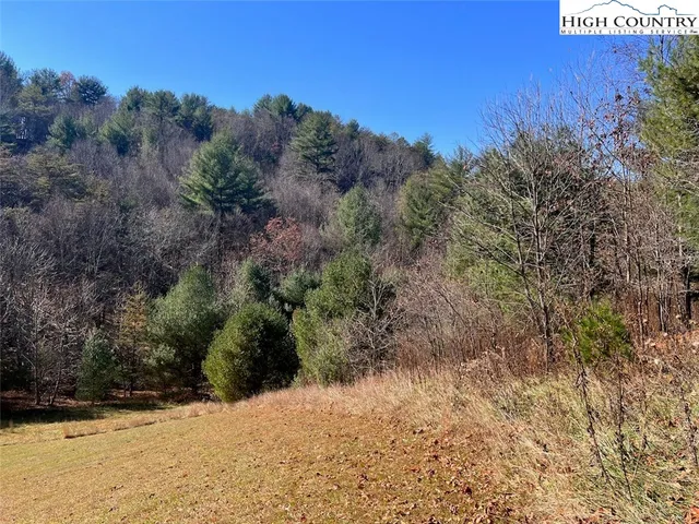 a view of a yard covered with snow in middle of outdoor space