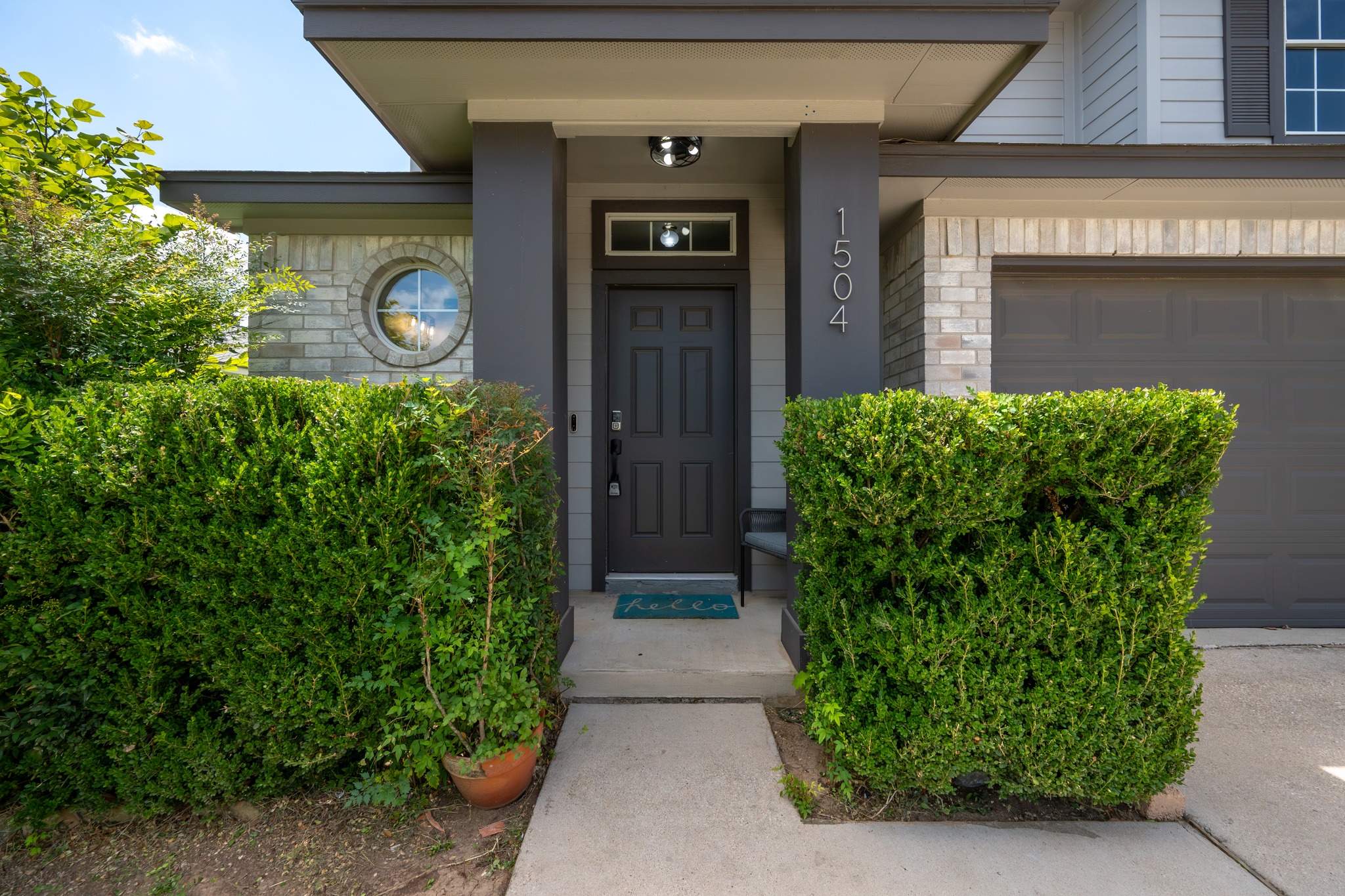 1504 Waterfall Avenue Leander, TX 78641 - Photo 4 of 25 The covered entry adds a welcoming moment before you even step inside.