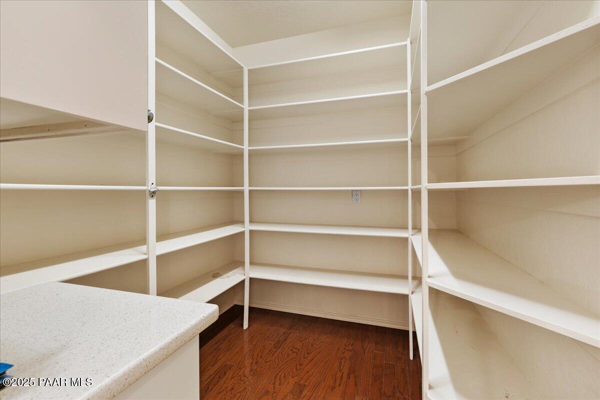 5540 Deer Spring Place Prescott, AZ 86305 - Photo 14 of 46 a view of walk in closet with empty racks