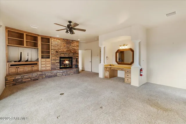a view of a kitchen with a sink