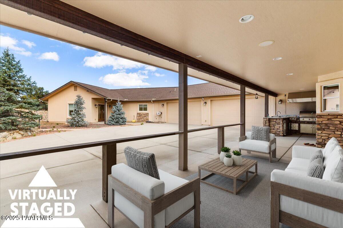 5540 Deer Spring Place Prescott, AZ 86305 - Photo 26 of 46 a view of living room with furniture and window