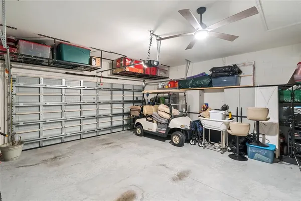 a view of a porch with furniture