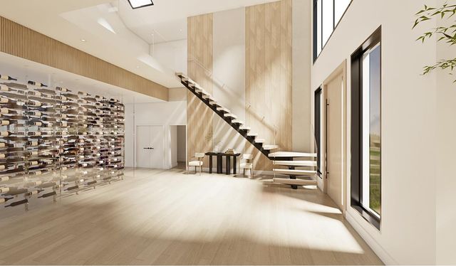 a view of front door with stairs