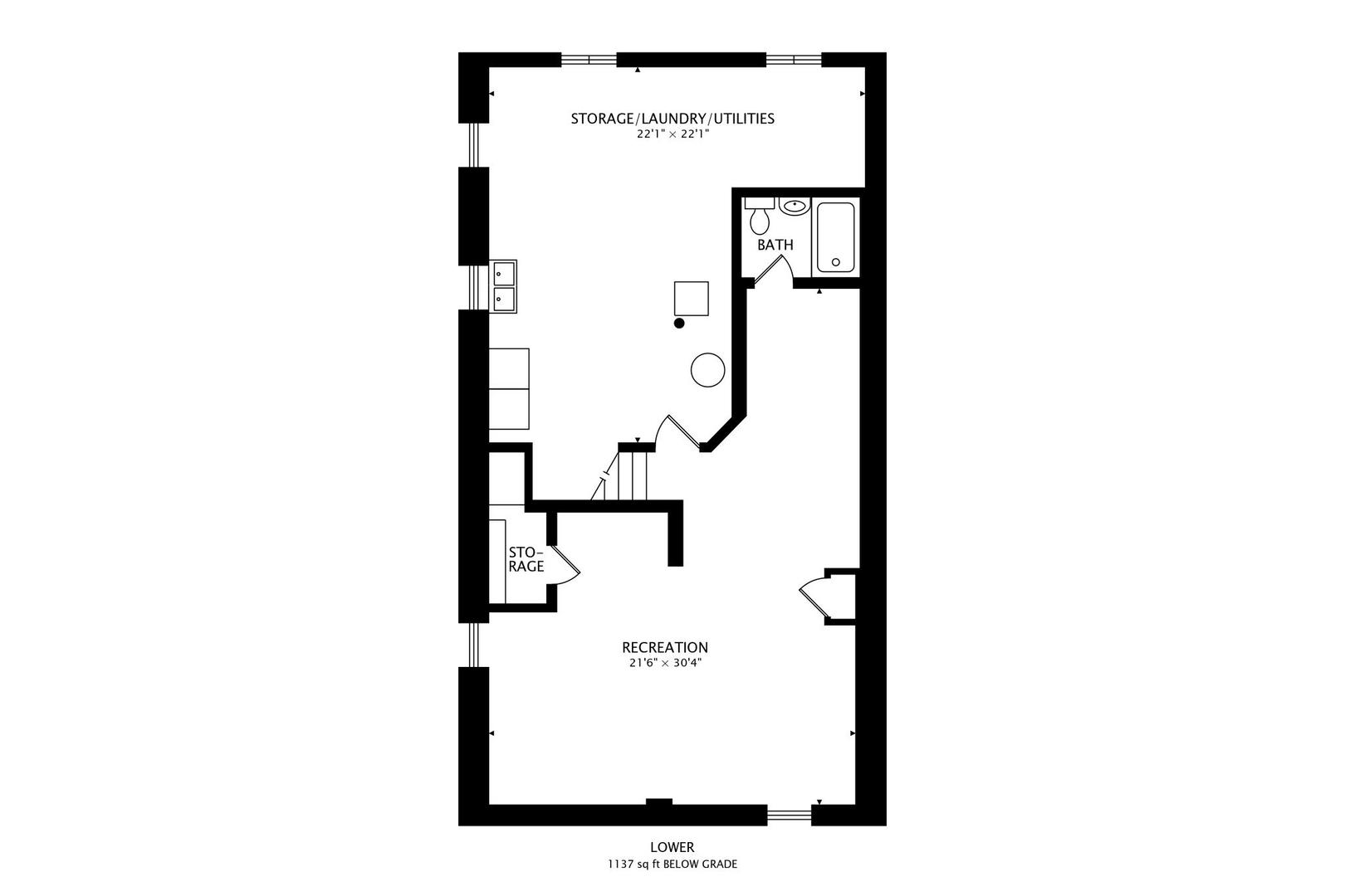 820 Sunset Road Wheaton, IL 60189 - Photo 32 of 32 a picture of a floor plan