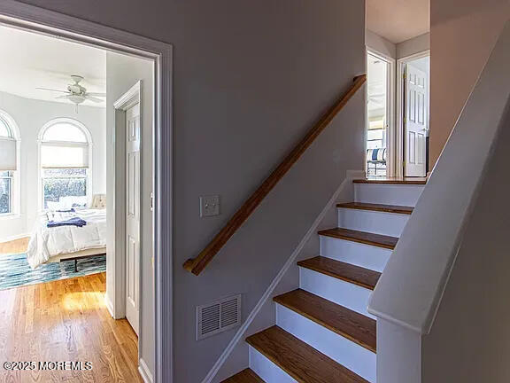 303 Highway 35, Unit 1 Point Pleasant Beach, NJ 08742 - Photo 17 of 25 a view of entryway and hall with wooden floor
