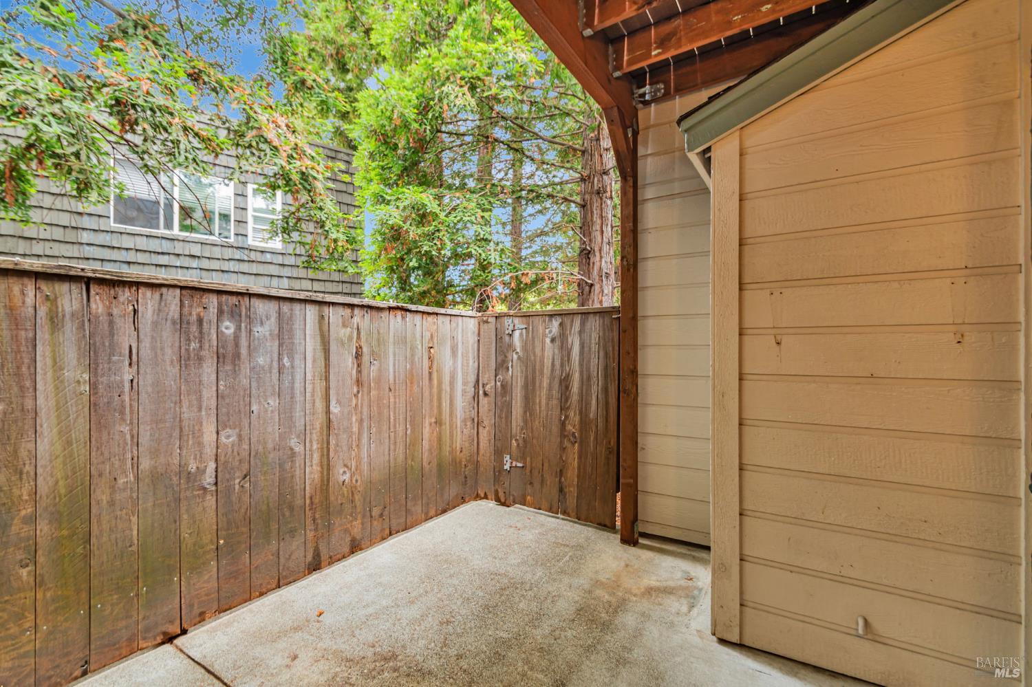 1239 Eardley Avenue Santa Rosa, CA 95401 - Photo 23 of 25 a view of a wooden fence