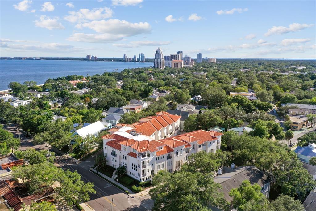 1001 South Rome Avenue, Unit 9 Tampa, FL 33606 - Photo 22 of 25 an aerial view of a city