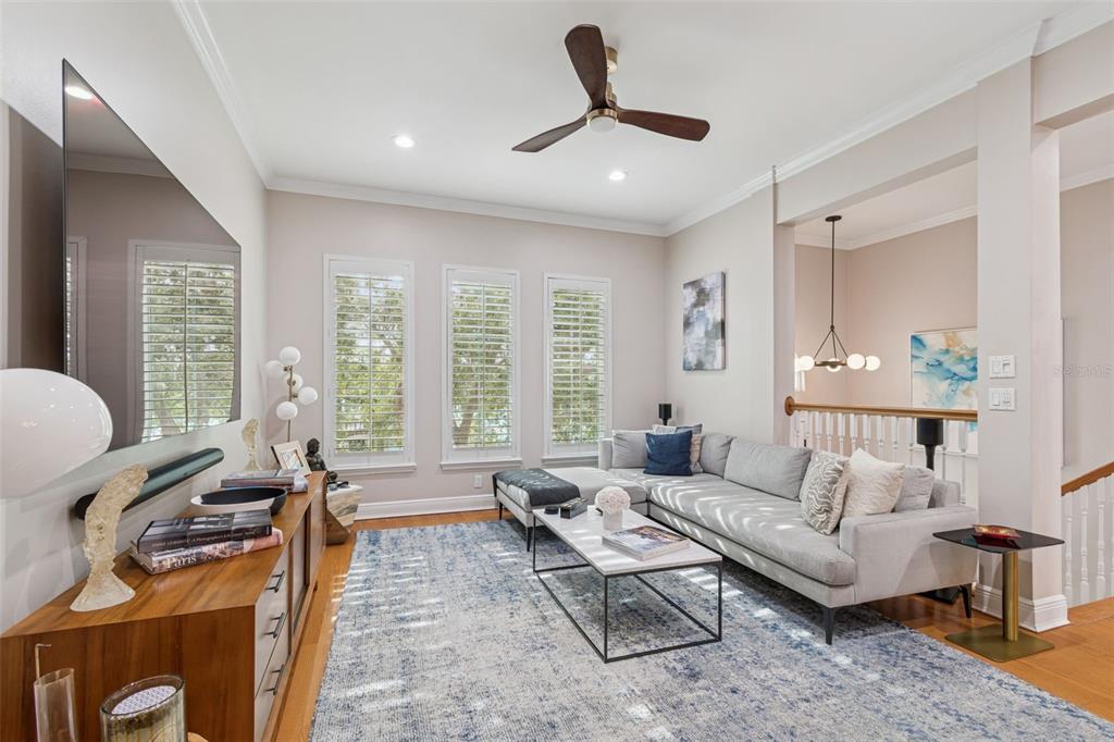 1001 South Rome Avenue, Unit 9 Tampa, FL 33606 - Photo 7 of 25 a living room with furniture and a large window